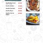 Menu Chouf l'Or Marrakech December 2023 450012-760700